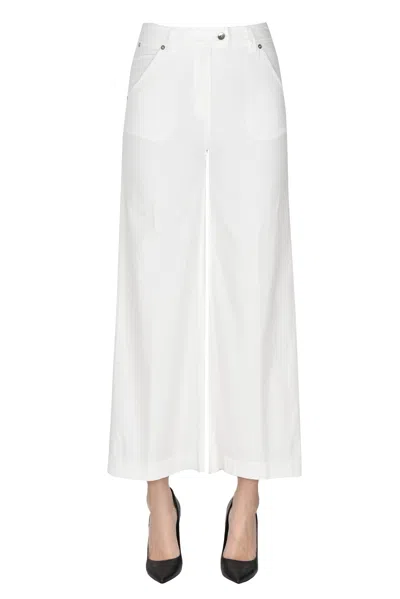 True Royal Margot Trousers In White