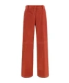 True Royal Nicky Trousers In Brown