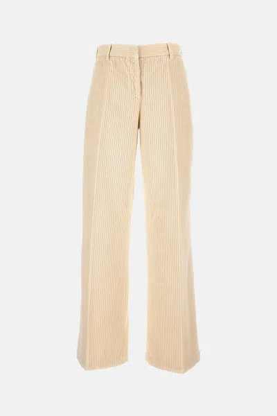 True Royal Corduroy Trousers In Pink
