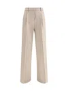 True Royal Tailored Trousers In Brown