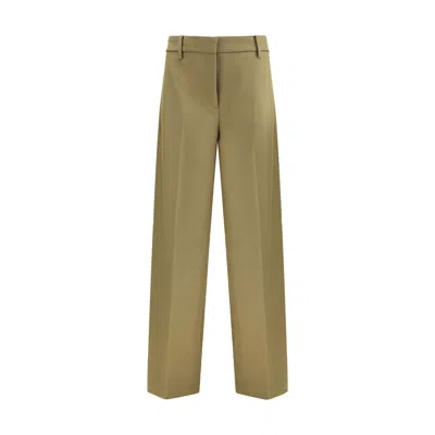 True Royal Polyester Dress Women's Pants In Brown