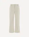 True Royal Sandy Beige Cotton Pants In Neutral