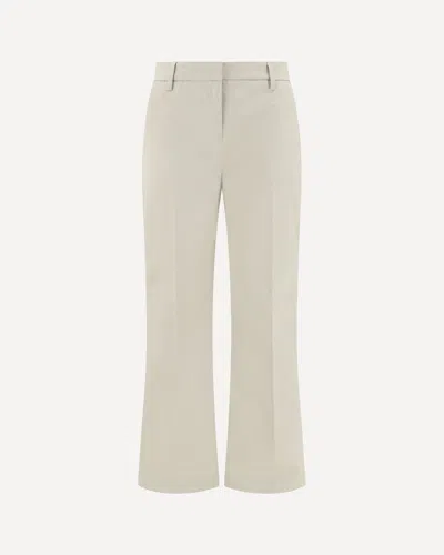 True Royal Sandy Beige Cotton Pants In Neutral