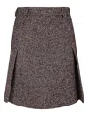 True Royal Belted Skirt