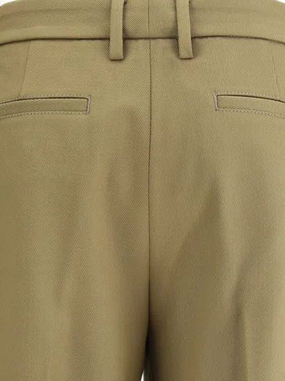 True Royal Virgin Wool Blend Trousers In Gray