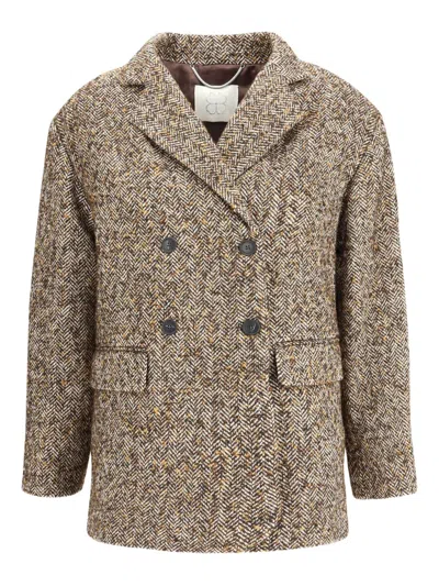 TRUE ROYAL VITTORIA DOUBLE-BREASTED BLAZER