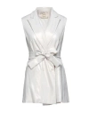 True Royal Woman Blazer Ivory Size 4 Viscose, Elastane In White