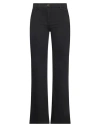 True Royal Woman Denim Pants Black Size 8 Cotton, Elastane