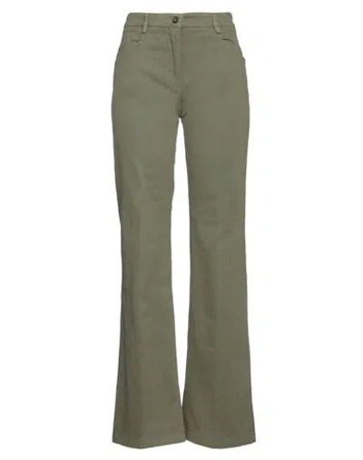 True Royal Woman Jeans Military Green Size 8 Cotton, Elastane