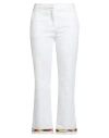 True Royal Woman Jeans White Size 8 Cotton, Elastane In White