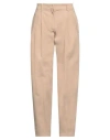 True Royal Woman Pants Beige Size 4 Cotton, Elastane