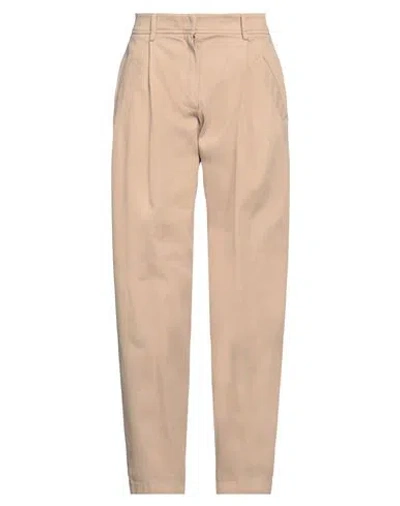 True Royal Woman Pants Beige Size 4 Cotton, Elastane