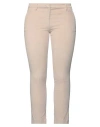 True Royal Woman Pants Beige Size 8 Cotton, Elastane