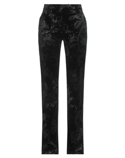 True Royal Woman Pants Black Size 10 Cotton, Elastane