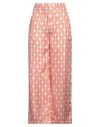True Royal Woman Pants Blush Size 2 Silk In Pink