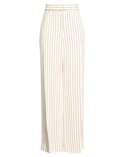 True Royal Woman Pants Camel Size 4 Viscose, Linen In Neutral
