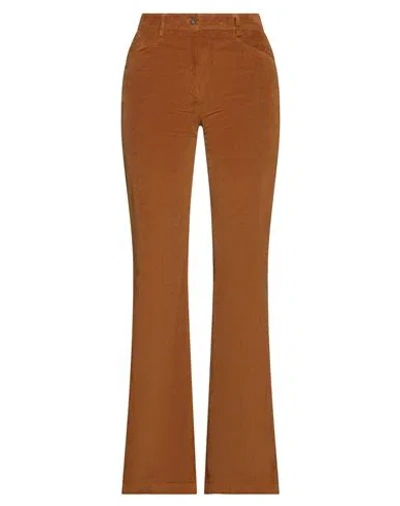 True Royal Woman Pants Camel Size 8 Cotton, Elastane In Beige