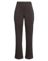 True Royal Woman Pants Dark Brown Size 4 Viscose, Polyamide, Elastane In Brown