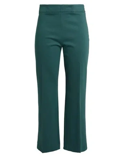 True Royal Woman Pants Dark Green Size 2 Viscose, Polyamide, Elastane