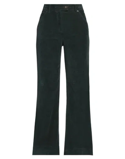 True Royal Woman Pants Dark Green Size 6 Cotton, Lycra, Elastane
