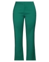 True Royal Woman Pants Emerald Green Size 8 Viscose, Wool, Elastane In Green