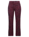 True Royal Woman Pants Garnet Size 8 Cotton, Elastane In Red
