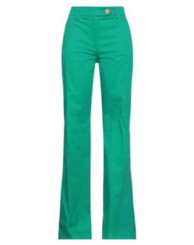 True Royal Woman Pants Green Size 4 Cotton, Elastane