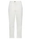 True Royal Woman Pants Ivory Size 8 Cotton, Elastane In White