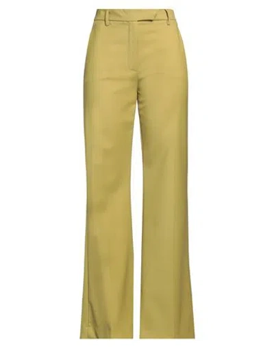 True Royal Woman Pants Khaki Size 4 Virgin Wool, Elastane In Green