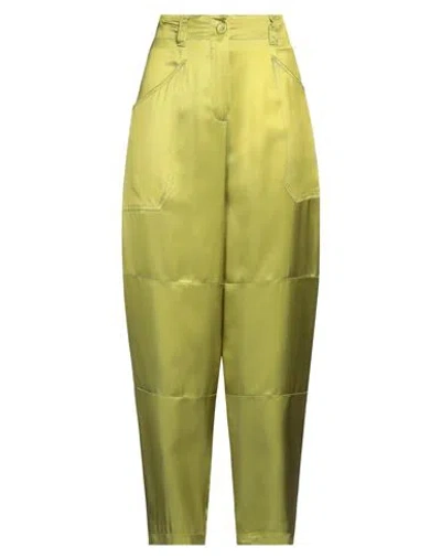 True Royal Woman Pants Acid Green Size 8 Viscose