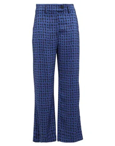 True Royal Woman Pants Midnight Blue Size 4 Viscose, Elastane