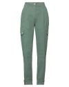 True Royal Woman Pants Sage Green Size 6 Cotton, Elastane