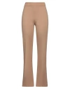True Royal Woman Pants Sand Size 8 Viscose, Polyamide, Elastane In Beige