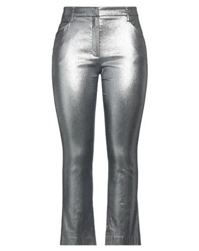 True Royal Woman Pants Silver Size 8 Cotton, Elastane