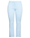 True Royal Woman Pants Sky Blue Size 10 Cotton, Elastane