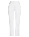 True Royal Woman Pants White Size 2 Cotton, Elastane