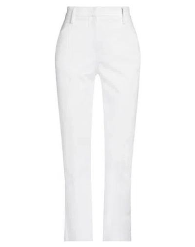True Royal Woman Pants White Size 2 Cotton, Elastane