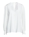 True Royal Woman Blouse White Size 6 Viscose