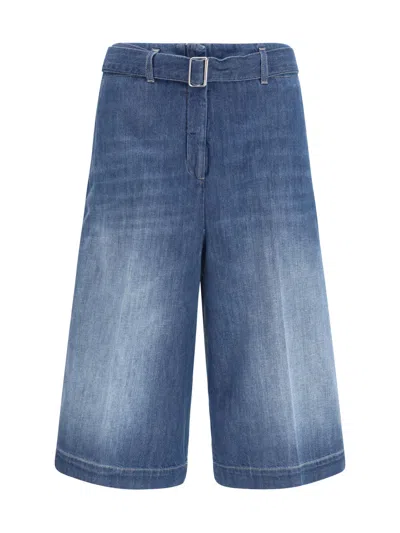 True Royal Women Blue Solid Shorts