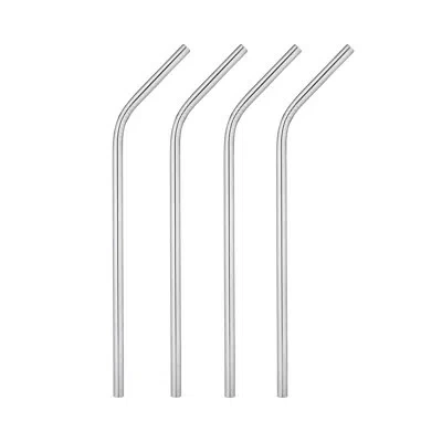 True Sippy Stainless Steel Straws In Silver