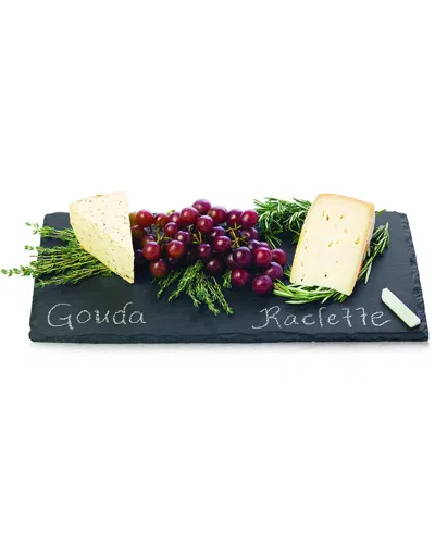 TRUE TRUE SLATE CHEESE BOARD & CHALK SET