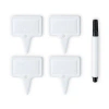 True Tag Ceramic Cheese Labels In White