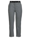 True Tradition Woman Pants Lead Size 8 Polyester, Virgin Wool, Elastane In Gray