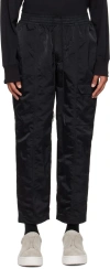 True Tribe Black Easy Steve Cargo Pants In Kly Black