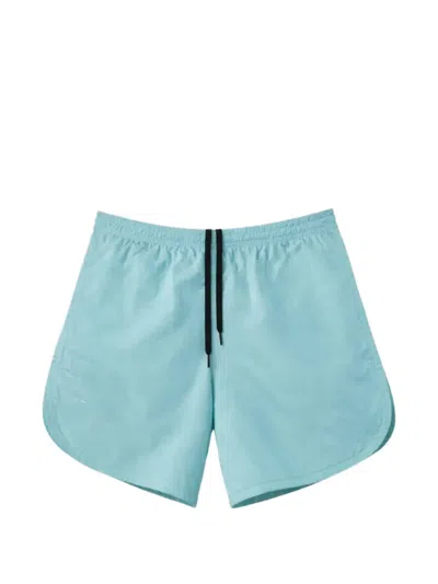 True Tribe Drawstring-waist Swim Shorts In Blue
