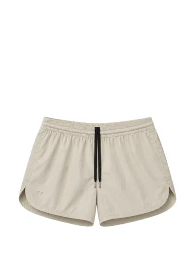 True Tribe Drawstring-waist Swim Shorts In Neutral