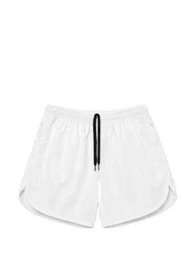 True Tribe Drawstring-waist Swim Shorts In White