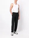 True Tribe Logo-patch Elasticated-waist Trousers In Black