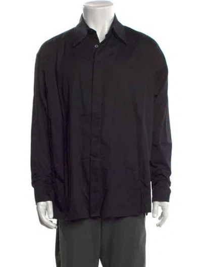 Pre-owned True Tribe Long Sleeve Dress Shirt In Black