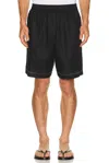 True Tribe Smooth Short In Black Wisper Frame